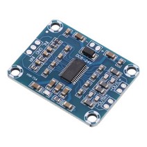 디지털 오디오 스테레오 앰프 보드 모듈 바이노럴 컨트롤러 고출력 ultra-PAM8610 TPA3110 2X15W 100dB DC 8-18V 최대 3A, [02] Blue