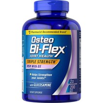 오스테오 바이플렉스 트리플 스트랭스 관절 건강 보조제 200정 Osteo Bi-Flex