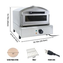 피자 오븐기 업소용 제빵 기계 화덕 오븐 홈베이킹 데크 가스 12inch 전기 갑판 상업 가정 베이킹 불 로스터 1.8kw, 전기 같은, 220v