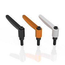 DW-5020-1 클램프레버 볼트타입, DW-5020-1-0520-BK, 1개