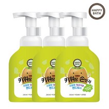 해피바스 핸드워시 250ml 3입 모음(4종 택 1), 02 레몬이랑 손씻자 250ml x3