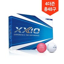 던롭 4더즌 총48구/던롭 젝시오 일레븐 3피스 골프공, free, 일레븐 화이트 4더즌