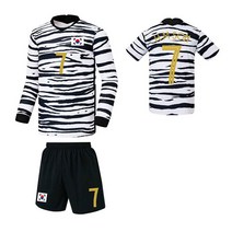 대한민국 한국 국가대표 어웨이 축구 유니폼 F0342 마킹무료