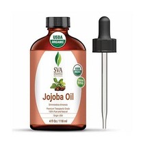 SVA Organics 호호바 오일 Cold Pressed 4 Oz, Jojoba_4 Fl Oz (Pack of 1)