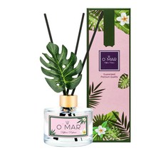 오마르 썸머디퓨져 200ml A(몬스테라)타입 모기기피향, 청포도, 1개
