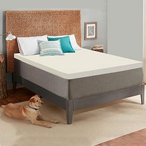 Continental Sleep 2-Inch High Density Foam Topper Adds Comfort to Mattress King Size null, 1, 기타
