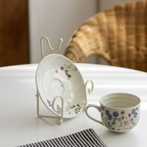 철제 커피잔 컵걸이 2종 주방 그릇 주방용품 컵 정리 거치대, 골드