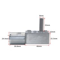 발전기대여 중고발전기 아파트태양광설치 6V12V24V 모터 웜 기어 가변 감속기 JGY370 용 가역 자동 잠금 장, 05 E_01 12v_08 66rpm