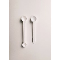 백색 양면 약스푼 계량스푼 2종, S1타입_스푼+주걱 타입