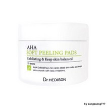 닥터헤디슨 아하 소프트 필링 패드 70매(135g) AHA 성분이 함유되어 지 복합성 피부 하늘땅팡, 상세페이지 참조