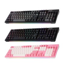 앱코 AN02 핑크 RGB BAR 축교환 기계식 키보드 (적축) 키보드-유선키보드, 선택없음, 선택없음, 선택없음