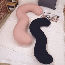 마벨러스홈데코 3자 바디필로우 찹쌀떡베개 모찌베개 애착인형 안고자는베개, 바닐라 아이보리