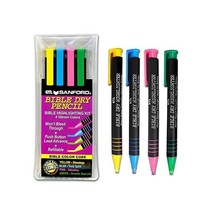 바이블 드라이 하이라이팅 키트 형광펜 4색 세트