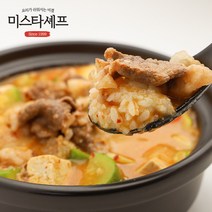 미스타셰프 차돌된장찌개 500g, 미스타셰프/ 차돌된장찌개 1팩