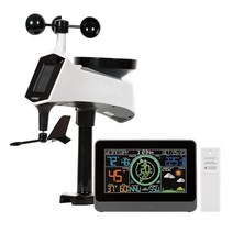 La Crosse Technology 3281415 무선 프로페셔널 컬러 기상 관측기 사이클론 센서 포함