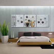 MAW368233 꽃화병3p그림인테리어 인테리어 쇼파액자 김포 인천 소품 가죽액자 그림액자 서울일산 액자/프레임