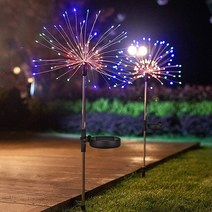 태양광 야외 정원 조명 90/120/150 LED 불꽃 장식 2023 화환 크리스마스 2022, 05 2 modes 120LED, 01 Colorfull