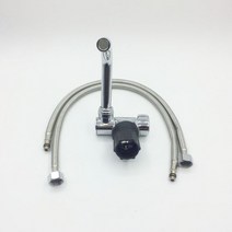 캠핑카 카라반 싱크대 DIY 제작 개조 자작 접이식 수전 스테인리스 고급형, 접이식 수도꼭지