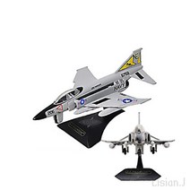 리시안제이 F-4 팬텀 2 전투기 다이캐스트 6살 남아 생일 선물 4살 남아 선물