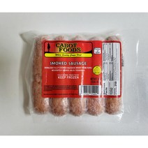 카보트 푸드 스모크 소세지 454g 업소용 부대찌개 재료 핫도그 캠핑요리 낱개, 1개