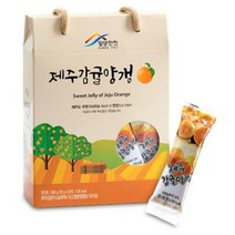 (경남관광기념품점 밀양시) 밀양한천 제주감귤양갱 400g(20gx20개)