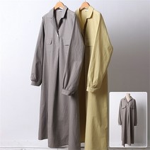 [시드마켓] [SidMarket] 포켓데이롱셔링원피스 21D409I 빅사이즈 여성의류 (6