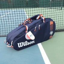 윌슨 테니스 가방 숄더백 백팩 배드민턴, 프렌치 오픈 네이비 블루