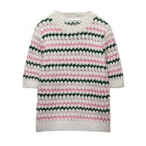 ZARA 스트라이프 니트 스웨터 스웨터 03859118330