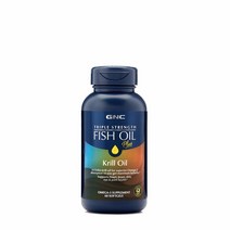 GNC Fish Oil Plus Krill Oil 지엔씨 피쉬오일 크릴오일 오메가3 60정