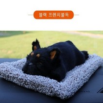 HR컴퍼니 대형 제습 인형 활성탄 향균 공기 청정 정화 탈취 방향 모조 동물 강아지 리얼펫 장난감 인테리어 실내 장식 어린이 아이 자녀 키즈 조카 선물 강아지인형 제습인형 동물인형, 블랙 프렌치 불독
