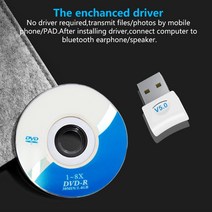 XBOX리시버 컴퓨터 USB 블루투스 어댑터 데스크탑 무선 WiFi 오디오 수신기 송신기 동글 PC PS4 마우스 Aux, 한개옵션0