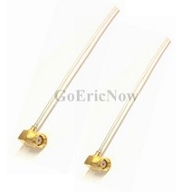 전기 장비 소모품 5pcs RF 동축 직각 SMA 남성 RP-SMA RG405 세미 스틸 점퍼 케이블 커넥터 (15cm), 03 3