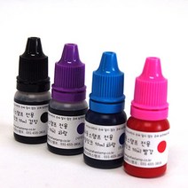 [리필잉크]자동스탬프 전용 리필잉크 10ml(정량!), 레드