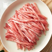 비프월드 한돈 잡채 500g 잡채용 돼지고기, 1개