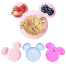 릴팡 1+1 멜라민 아이콘접시 골라담기, 아이콘접시(베이비블루)/아이콘접시(베이비블루)