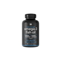 스포츠리서치 트리플 스트랭스 오메가3 피쉬오일 1250MG 150정 1개 1055MG 함량