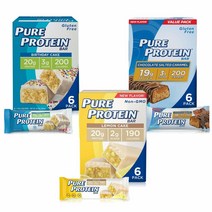 Pure Protein Bars 순수 단백질 바 디저트 버라이어티 팩 49g 18개입