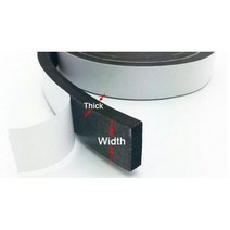 창호 샷시 샤시 자재 부속 부자재 철물 부품 10M 고무 자체 접착 스폰지 씰 스트립 epdm 폼 단면 강력한 접착제 방음 충돌 방지 테이프 개스킷, 1roll, T5mm x W30mm x L10m