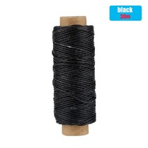 가정용 미니 재봉틀 다색 150D 30M 가죽 바느질 왁스 스레드 코드 가죽 공예 DIY 바느질 스레드 가죽 바느, 01 A-30M, [01] A-30M