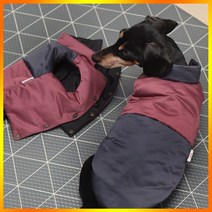 보미펫 펠릭스패딩 강아지옷 겨울패딩 조끼 외출복 핸드메이드, 그레이(와인포인트)-기본