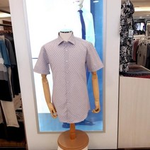 시원한슬럽사반팔슬림셔츠LSM2344VI