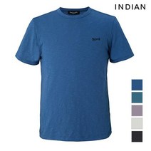 [INDIAN] 솔리드 면혼방 라운드티셔츠_MIVASWM3161