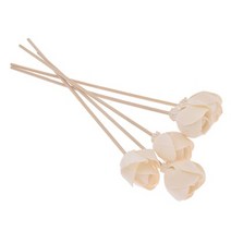 5pcs 꽃 모양의 화재 없음 아로마 디퓨저 스틱 가정용 침실 아로마 디퓨저 액세서리 리드 등나무 스틱, 3, 03 3