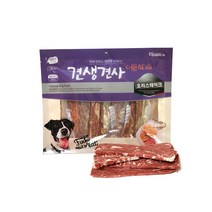 *신제품특가* 견생견사 플러스 대용량 강아지 간식 300g 12종, 8개, 견생견사 플러스 오리 스테이크 300g