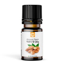 푸플 식품향료 과일 합성 머랭쿠키 제과제빵 슬라임 식용 자일리톨 식품첨가물, 030-아몬드향, 30g(30ml)