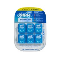ORAL-B 오랄비 글라이드 어드밴스 멀티 프로텍션 치실 44m 6개입 Glide Advanced Multi Protection Floss
