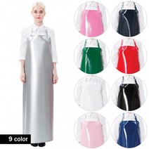 남자 작업용 정육점 방수 빅사이즈앞치마 양면 롱앞치마 정육, 특대, 특대_청색(PO2769-A)