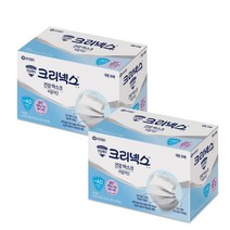 크리넥스 건강마스크 흰색 대형 30p X 1팩 총 30p / 개별포장 마스크, 30개입, 2개