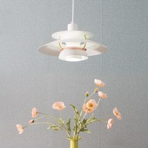 (LED램프포함 이벤트) 루폴 1등 소형 30cm 펜던트/공간에 감각적인 스타일을 더하다, LED E26콘벌브-흰빛