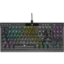 커세어 키보드 CORSAIR K70 RGB TKL CHAMPION SERIES 기계식, Cherry Red- Smooth, Keyboard, 건반